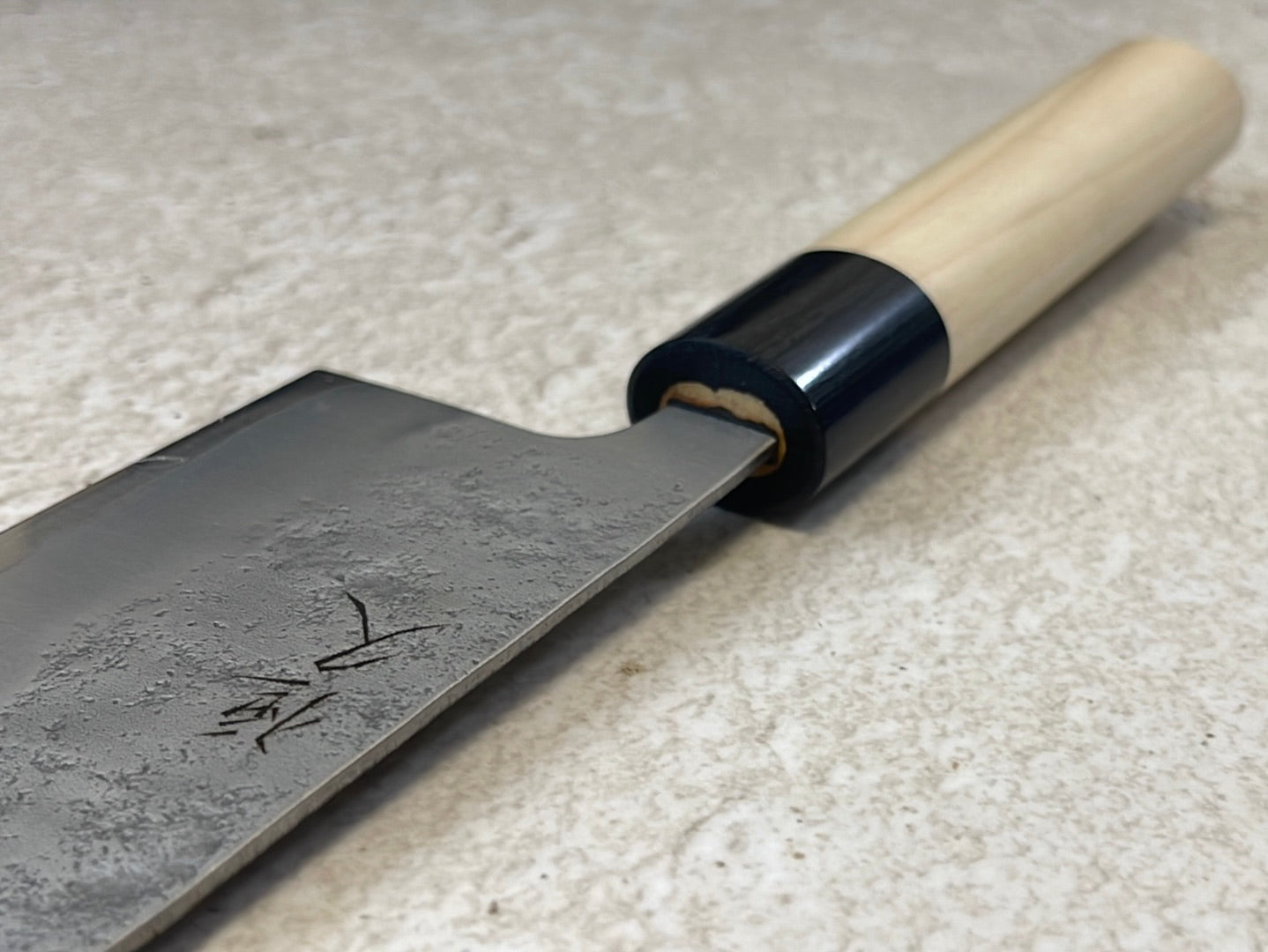 Tsunehisa G3 Nashiji HBC Nakiri 165mm - Made in Japan 🇯🇵 Magnolia Oval Wa Handle