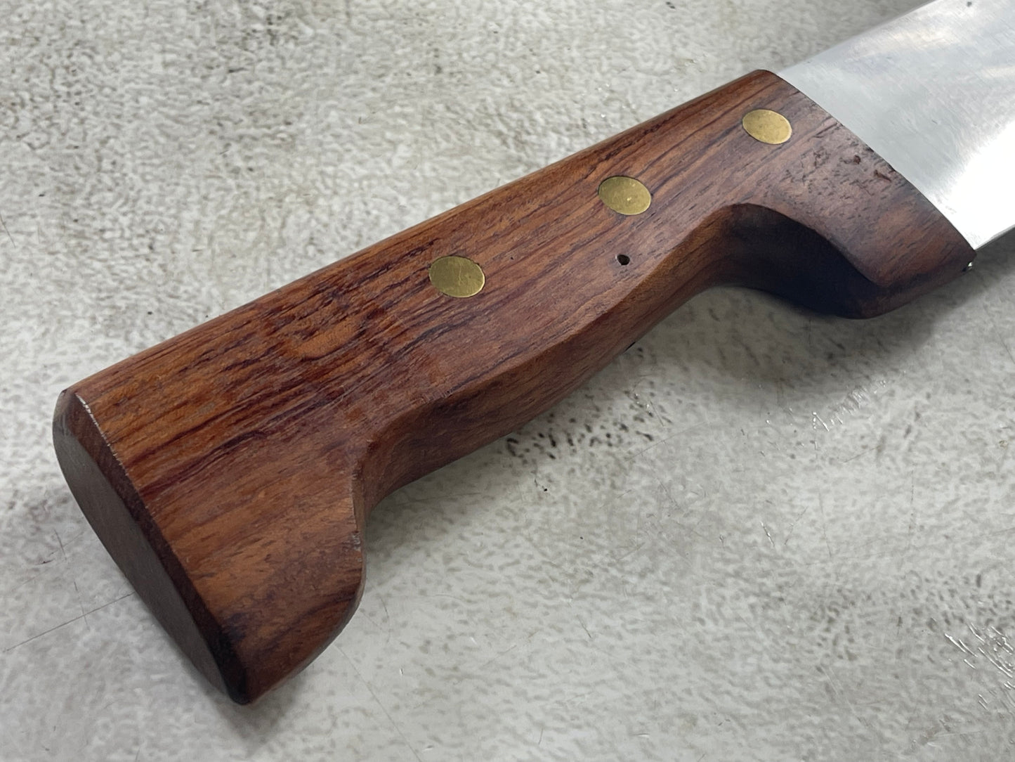 Vintage Sabatier Lion  Nogent Butcher 280mm Knife Stainless Steel Made in France 🇫🇷  1945