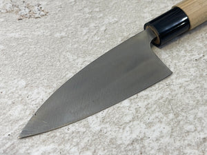 Vintage Japanese Ko Deba Knife 105mm Made in Japan 🇯🇵 Carbon Steel 1328