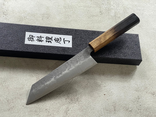 Tsunehisa SLD Washiji KOY Bunka Knife 170mm - Made in Japan 🇯🇵 Oak Yaki Handle