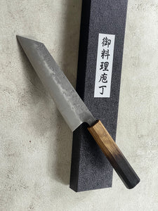 Tsunehisa SLD Washiji KOY Bunka Knife 170mm - Made in Japan 🇯🇵 Oak Yaki Handle