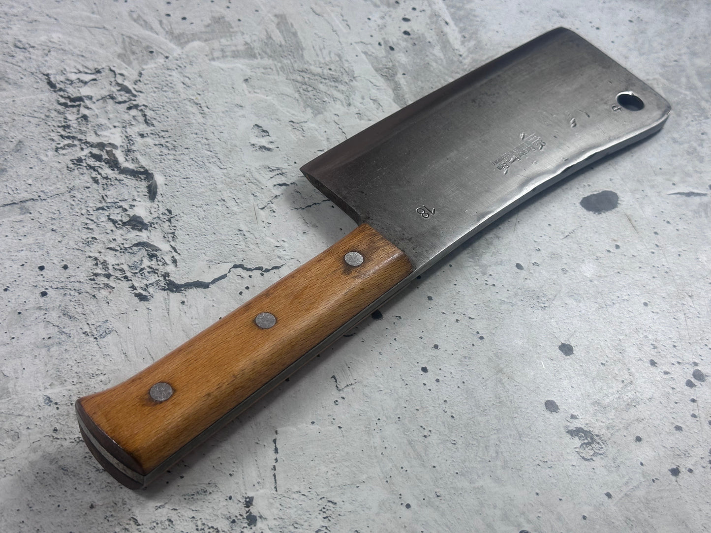 Vintage Gustav Emil Ern Cleaver Knife 180mm 2108