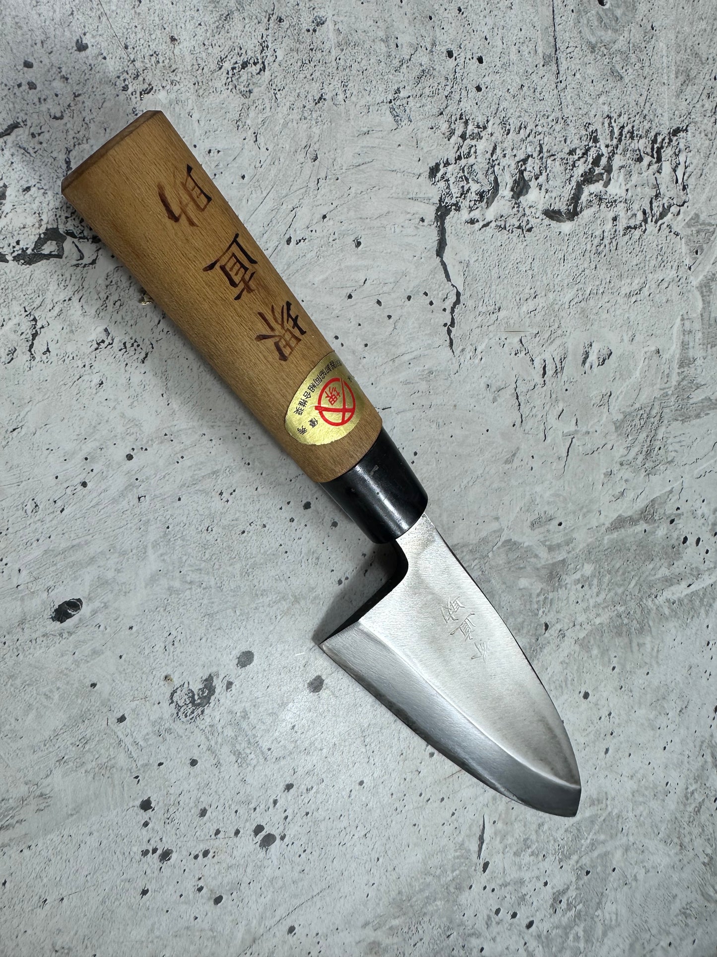 Vintage Sakai Naosuke Kanemasa Deba Knife 170mm Carbon Steel 2142