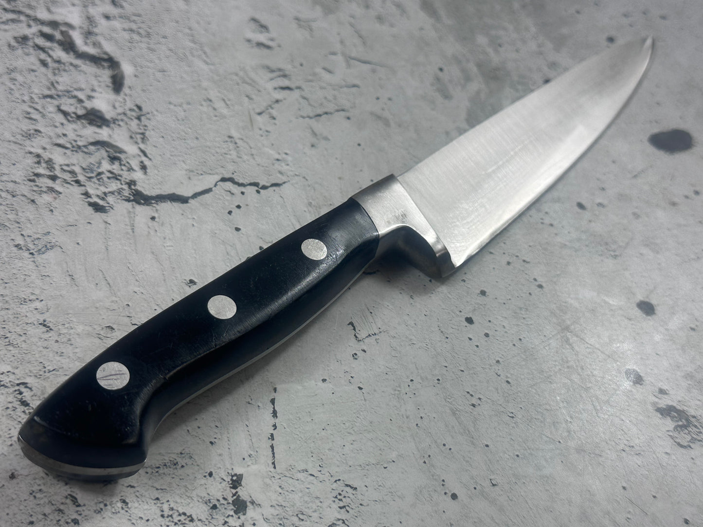Vintage French Chef Knife 170mm High Carbon Steel Made in France 2125