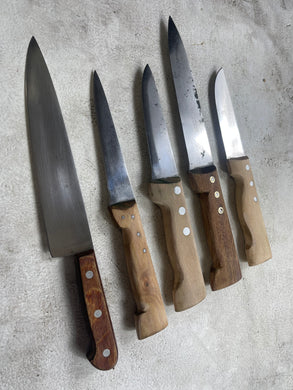 French French Knife Set 5x Made in France 🇫🇷 1938