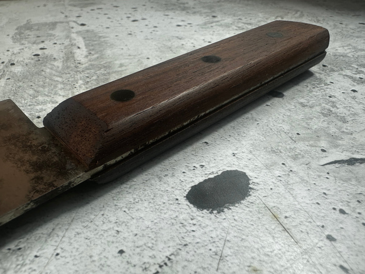 Vintage Minamoto Masakane Chef's Knife 300mm Carbon Steel 2299