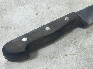 Vintage Gustav Emil Ern Butcher Machete Knife 250mm Made in Germany 🇩🇪 Cabon steel 1927