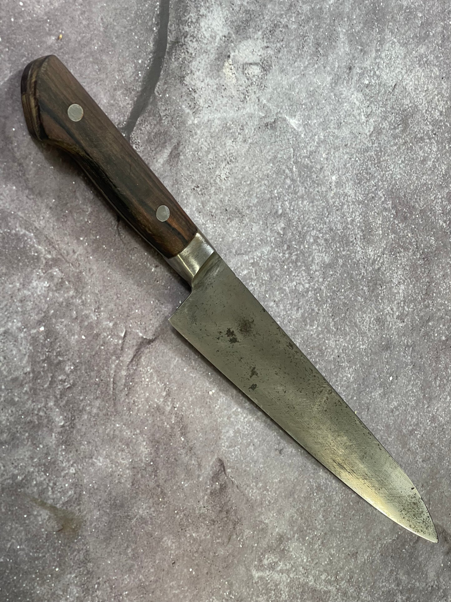 Vintage Japanese Gyuto Knife 210mm Made in Japan 🇯🇵 1631
