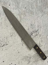 Load image into Gallery viewer, Vintage Japanese Gyuto Knife 310mm  Carbon Steel Made in Japan 🇯🇵 1519