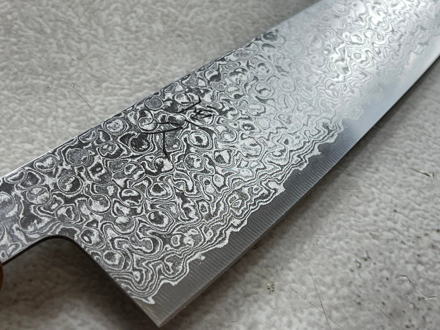 Tsunehisa ZA18 Damascus Gyuto 210mm Oak Handle Made in Japan 🇯🇵