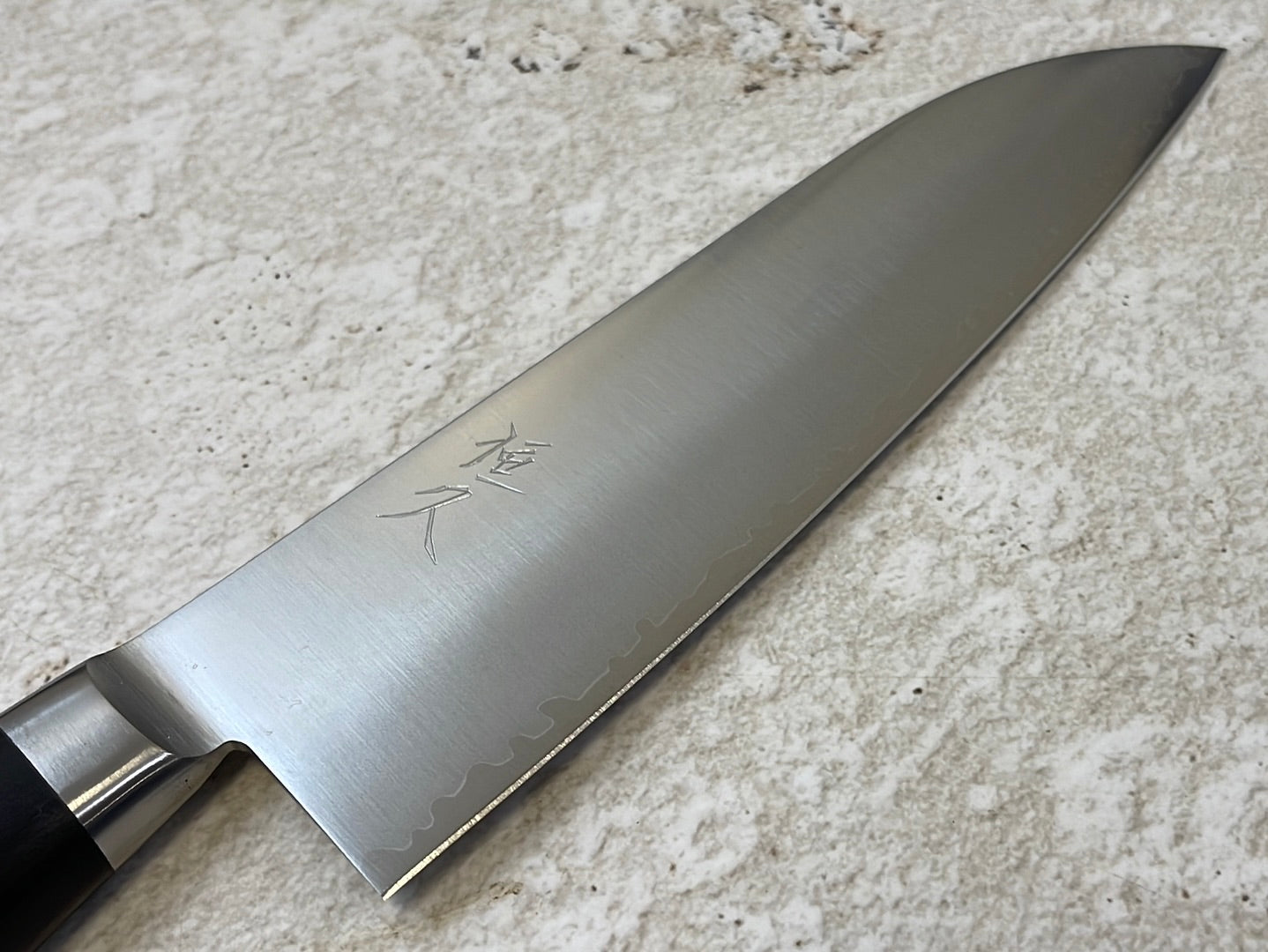 Tsunehisa VG1 Santoku Knife 165mm  Black Pakkawood Handle - Made in Japan 🇯🇵