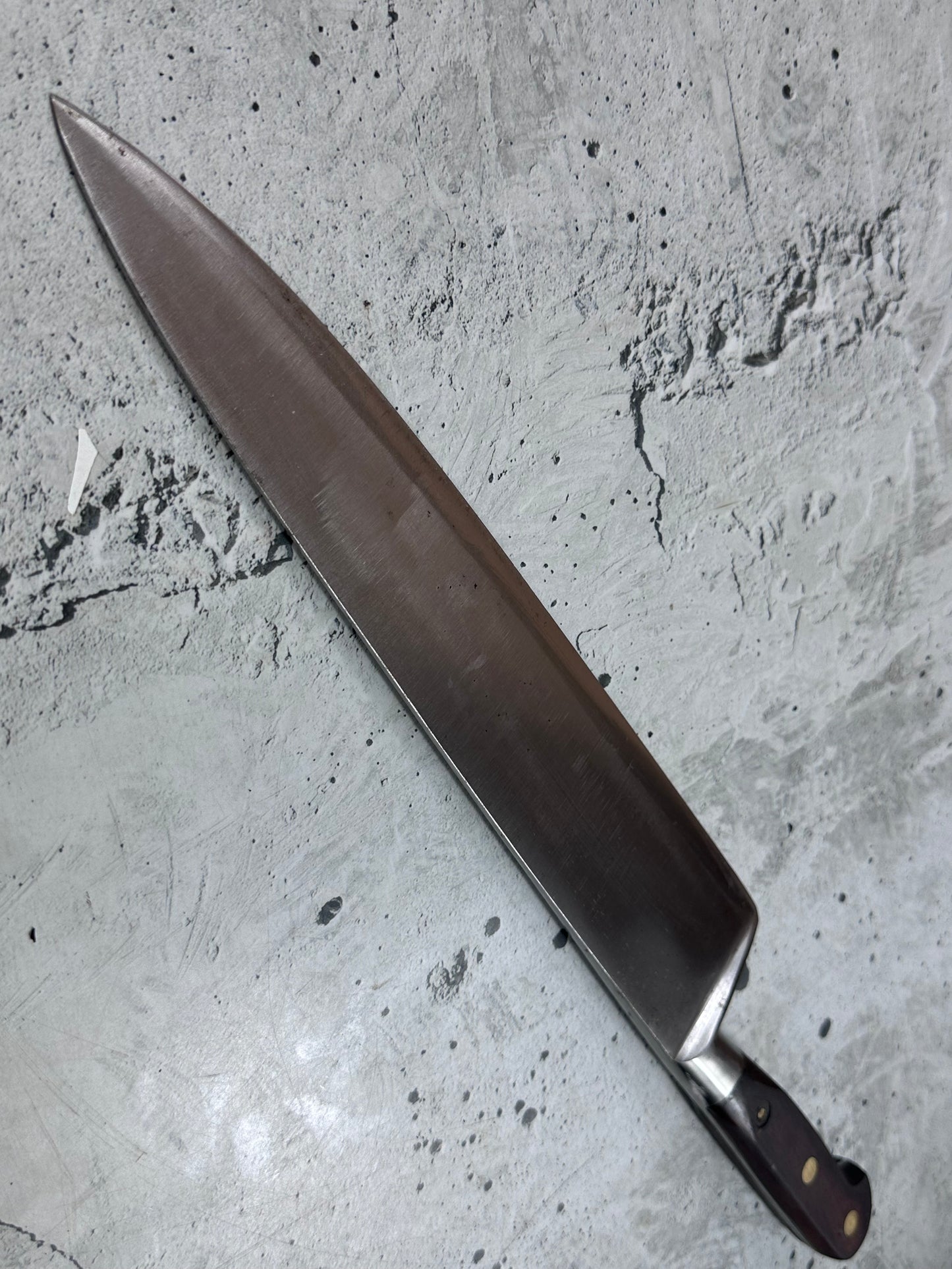 Vintage Sabatier Chef Knife 300mm High Carbon Steel Made in France 2029