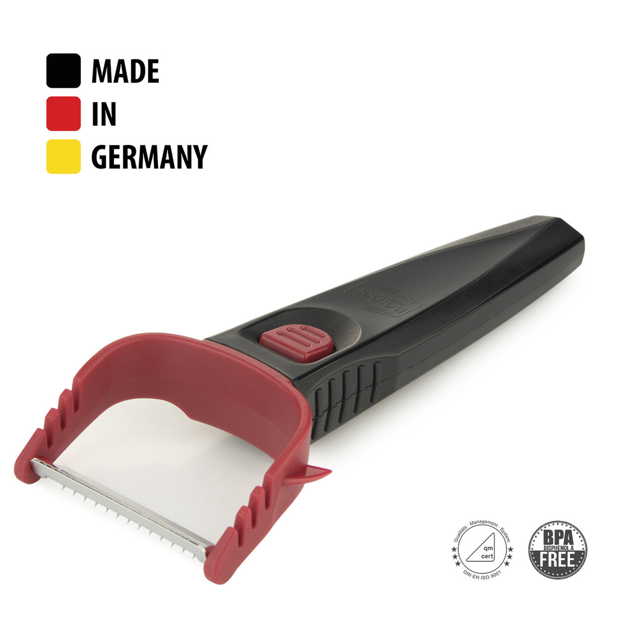 BÖRNER GERMANY Multi Peeler 3 Piece Set Red