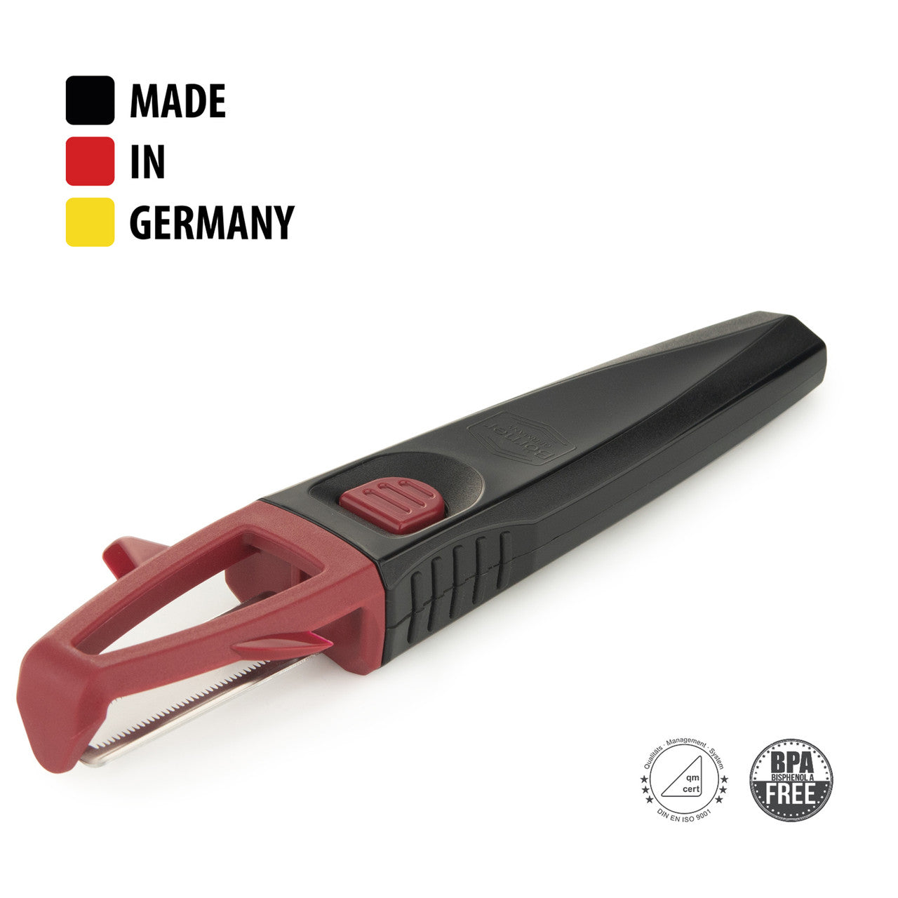 BÖRNER GERMANY Multi Peeler 3 Piece Set Red