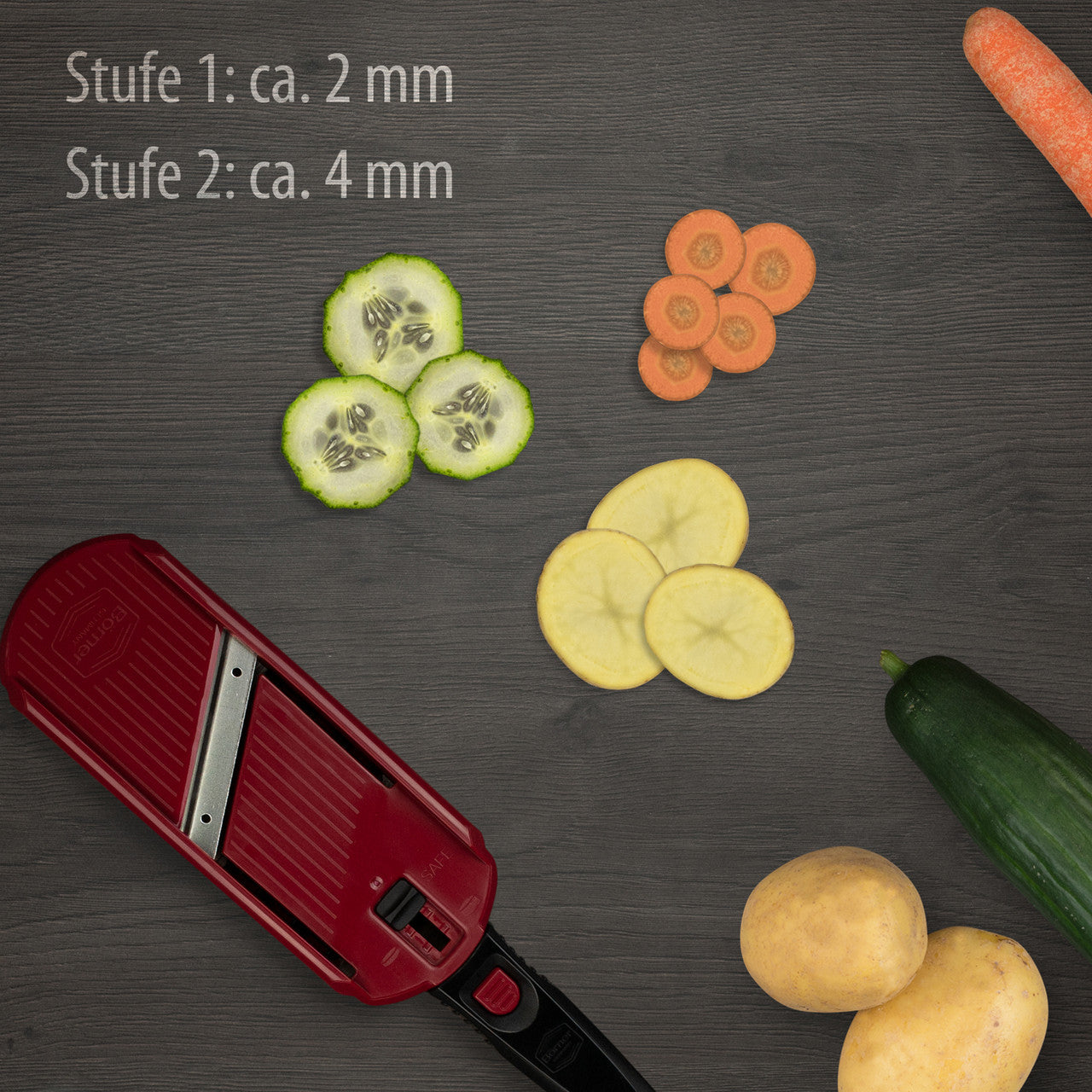 BÖRNER GERMANY Multi Slicer Red