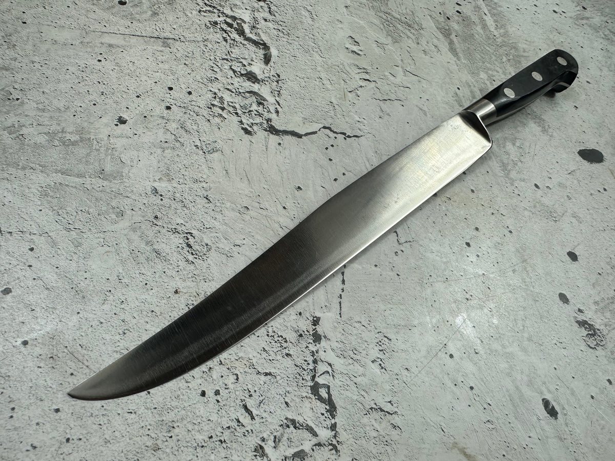 Vintage French Sabatier Carving Knife 220mm High Carbon Steel POM Handle  2269