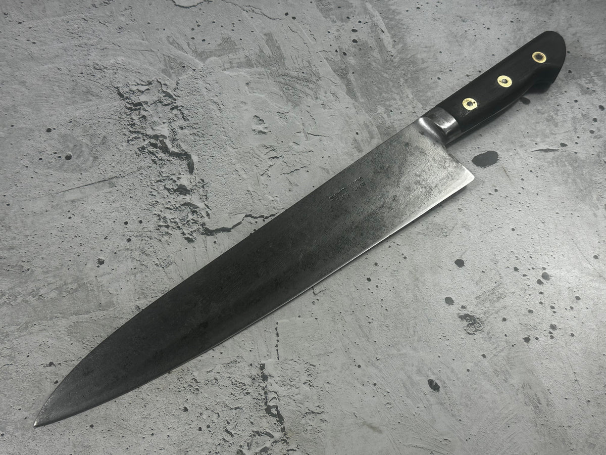 Vintage Sugimoto Hamono Carbon Steel Gyuto Knife 300mm 2318