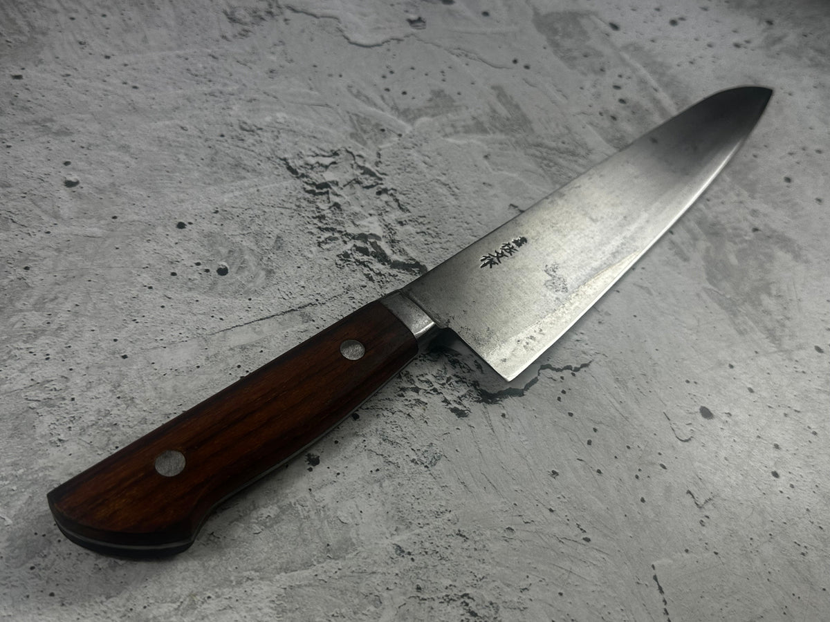 Vintage Toroku Sabun Saku Gyuto Knife 250mm Carbon Steel 2290