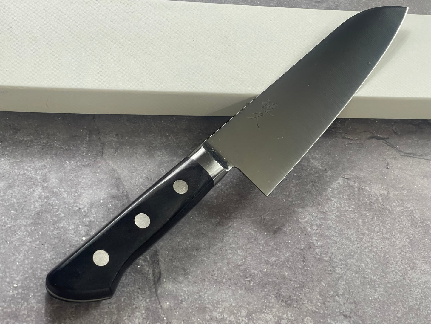 Tsunehisa AUS8 Santoku Knife 180mm Pakkawood Handle - Made in Japan