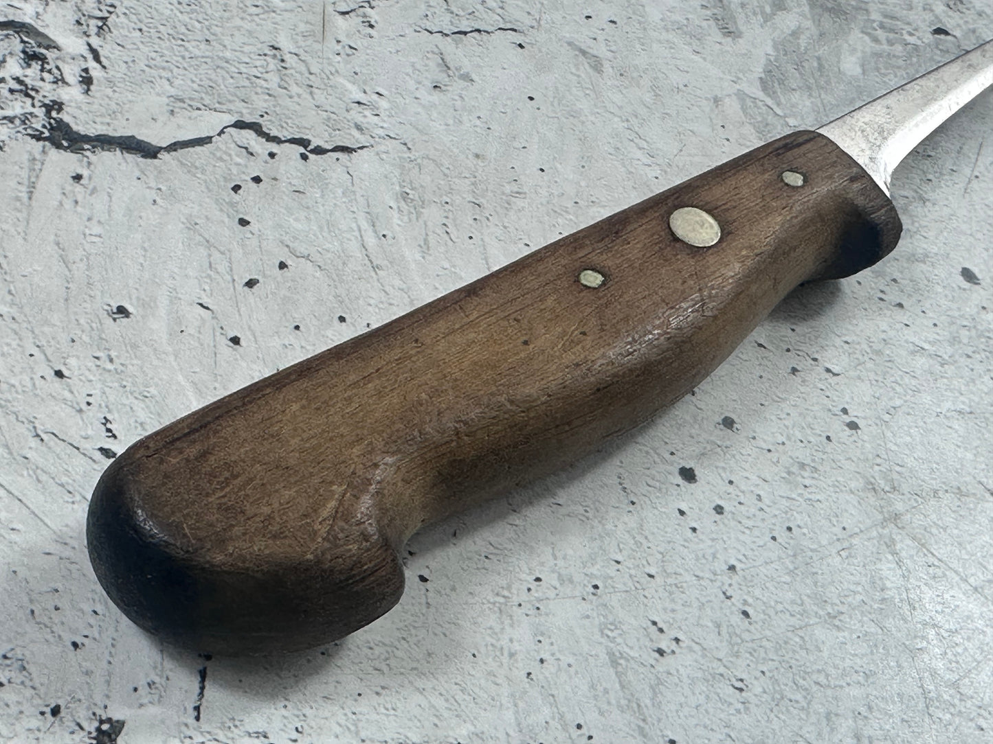 Vintage Gustav Emil Ern Boning Knife 120mm Carbon Steel Made in Germany 2126