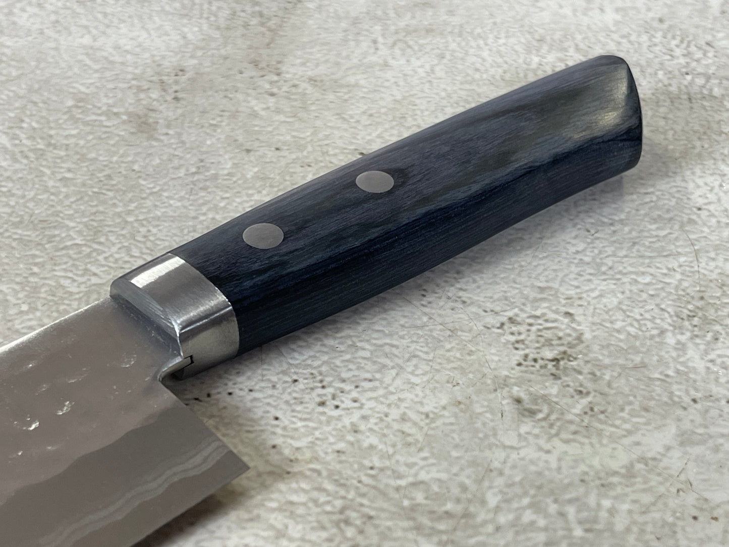 Masutani Kokuryu Usuba 160mm Blue Pakkawood Handle