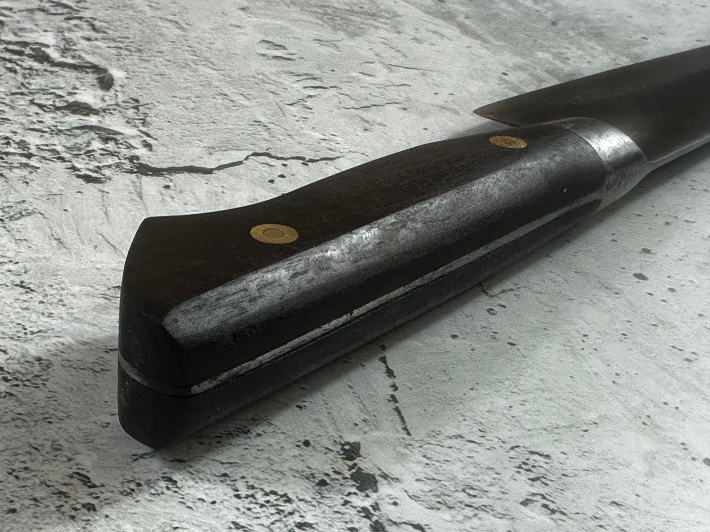 Vintage Japanese Gyuto Knife 270mm Carbon Steel  Made in Japan 2015