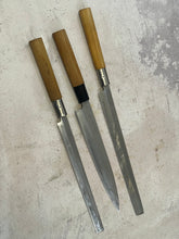 Load image into Gallery viewer, Vintage Japanese Sashimi Knife Set Made in Japan 🇯🇵 1444