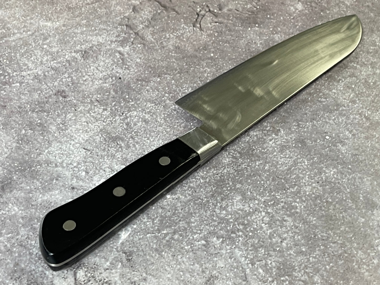Vintage Japanese Santoku Knife 170mm Made in Japan 🇯🇵 1652