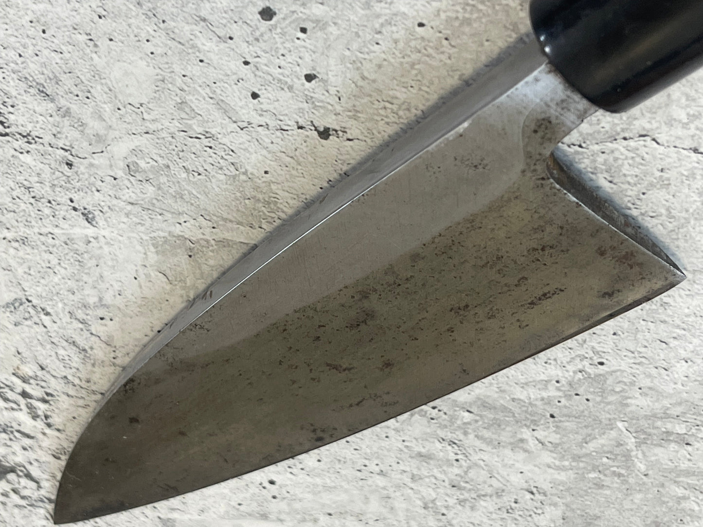 Vintage Japanese Deba Knife 170mm Made in Japan 🇯🇵 Carbon Steel 1517