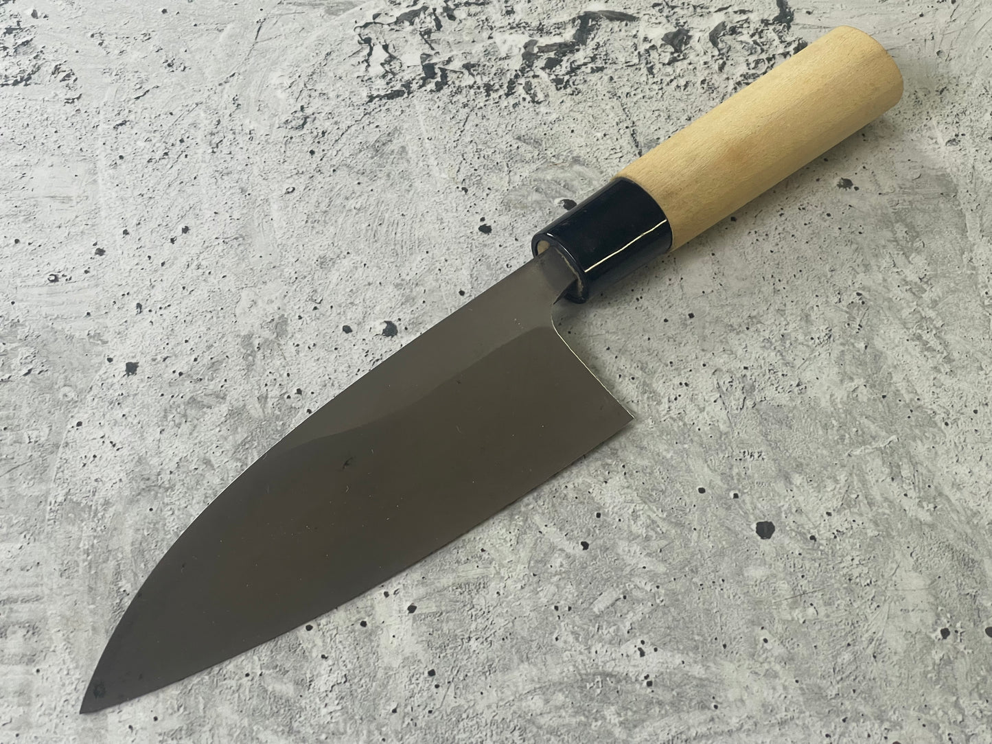 Vintage Japanese Deba Knife 150mm Made in Japan 🇯🇵 Carbon Steel 1756