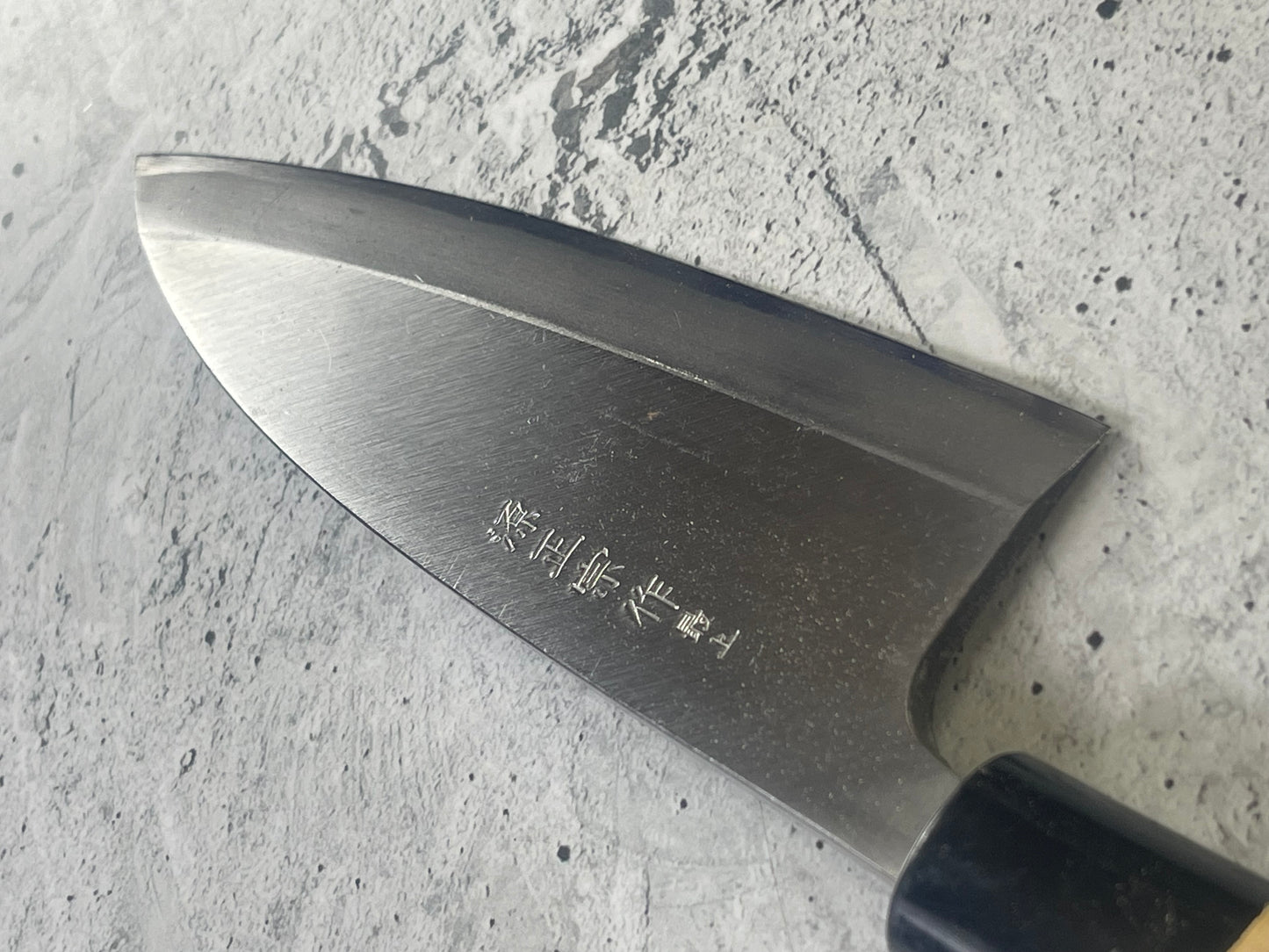Vintage Japanese Deba Knife 150mm Made in Japan 🇯🇵 Carbon Steel 1756