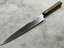 Load image into Gallery viewer, Vintage Japanese Yanagiba Knife 260mm  Made in Japan 🇯🇵 Carbon Steel 1952