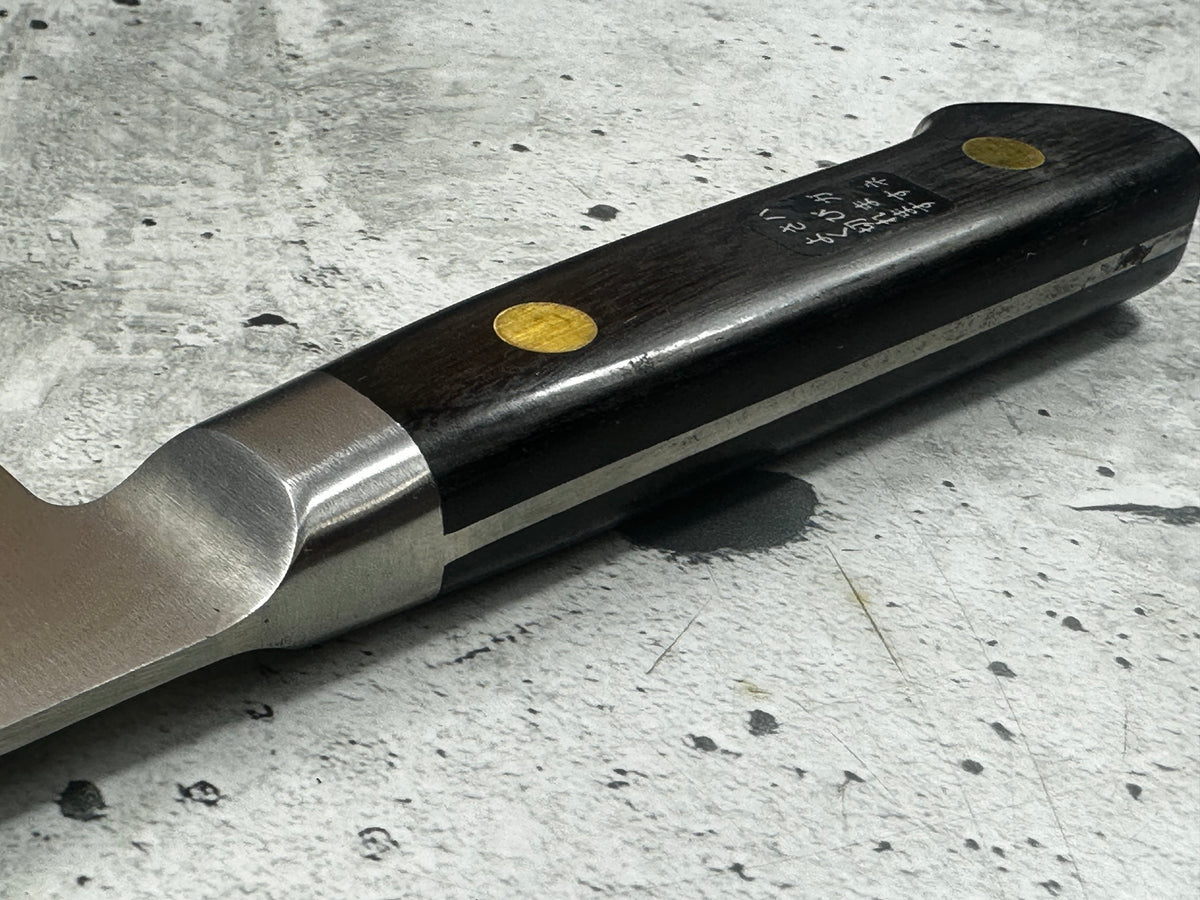 Vintage Misono Floral-Engraved Gyuto Knife 210mm 2350