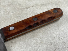 Load image into Gallery viewer, Vintage Butcher Cleaver Knife 200mm Carbon Steel Blade Made in USA 🇺🇸 1920