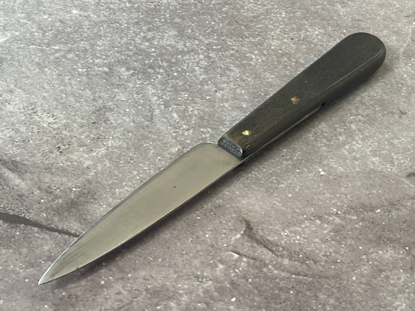 Vintage French Sabatier Trumpet - Gold Medal 1812 Paring Knife Stainless Steel Made in France 🇫🇷