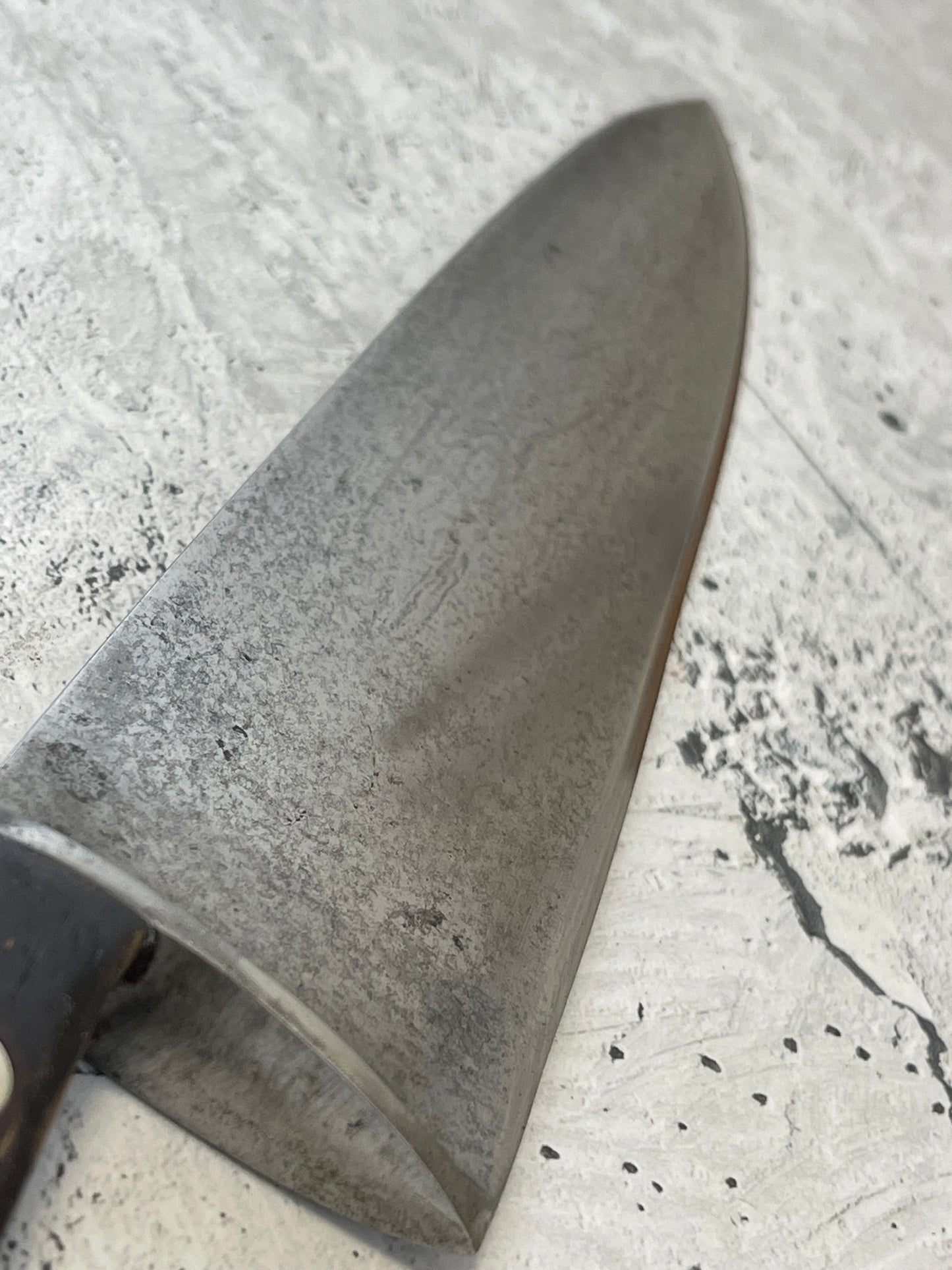 Vintage Dexter Chef Knife 240mm Carbon Steel Made in USA  🇺🇸 1484