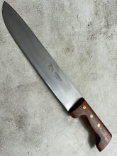 Load image into Gallery viewer, Vintage Sabatier Lion  Nogent Butcher 280mm Knife Stainless Steel Made in France 🇫🇷  1945