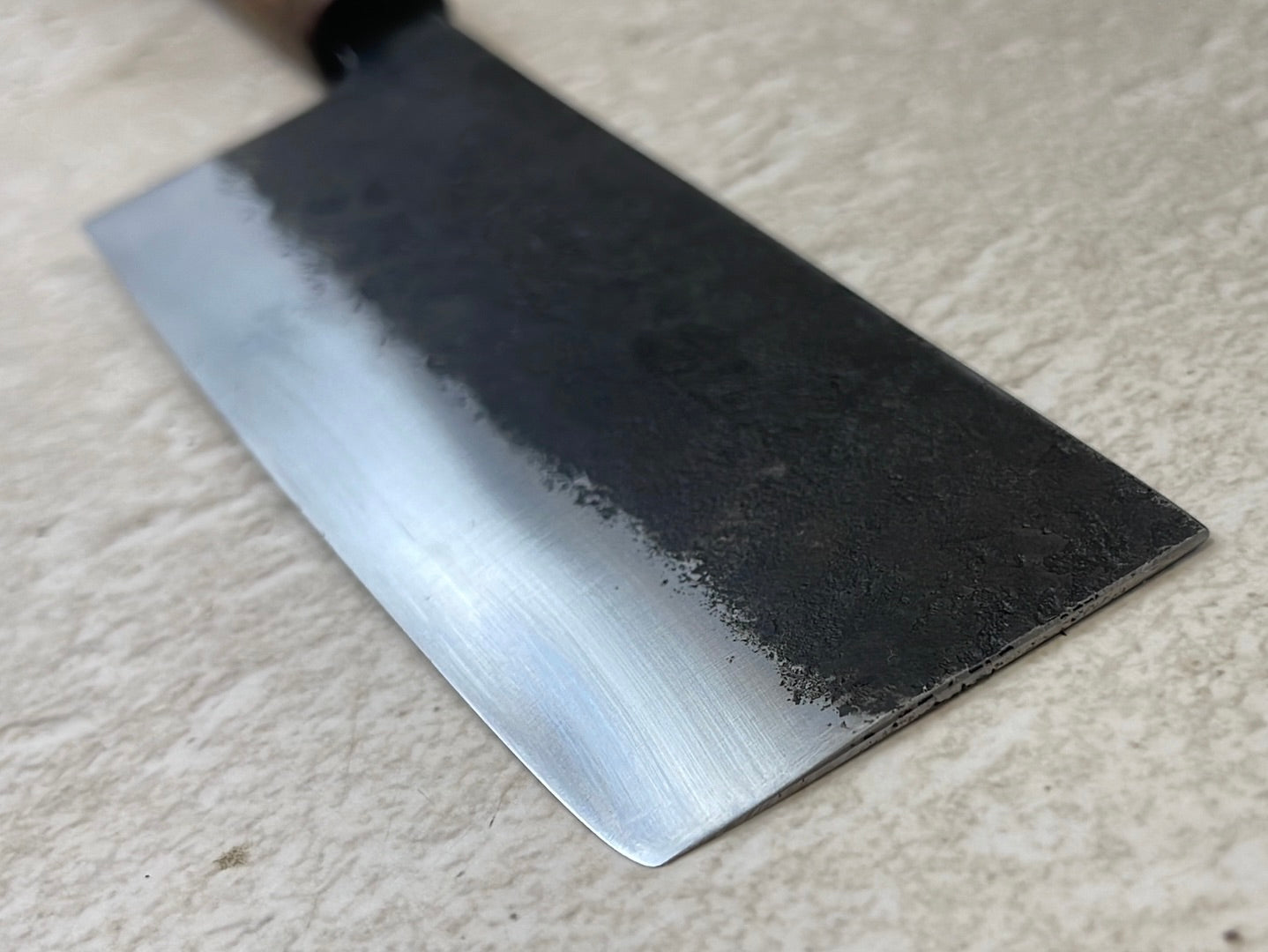 Nakiri 150mm Kurouchi Jatiwood Timber Handle