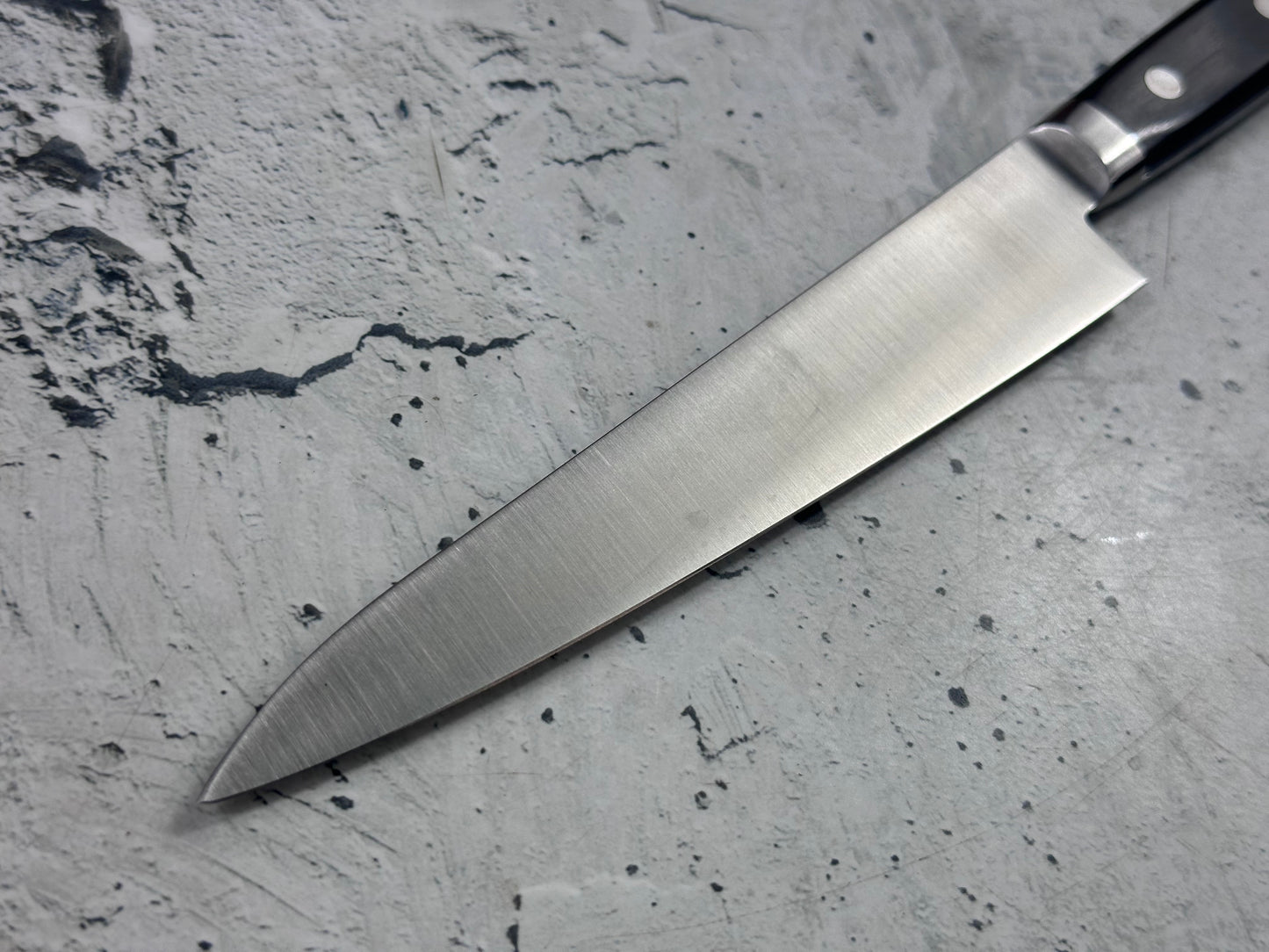 Vintage Fujiwara Kanefusa Petty Knife 150mm Molybdenum Steel 2164