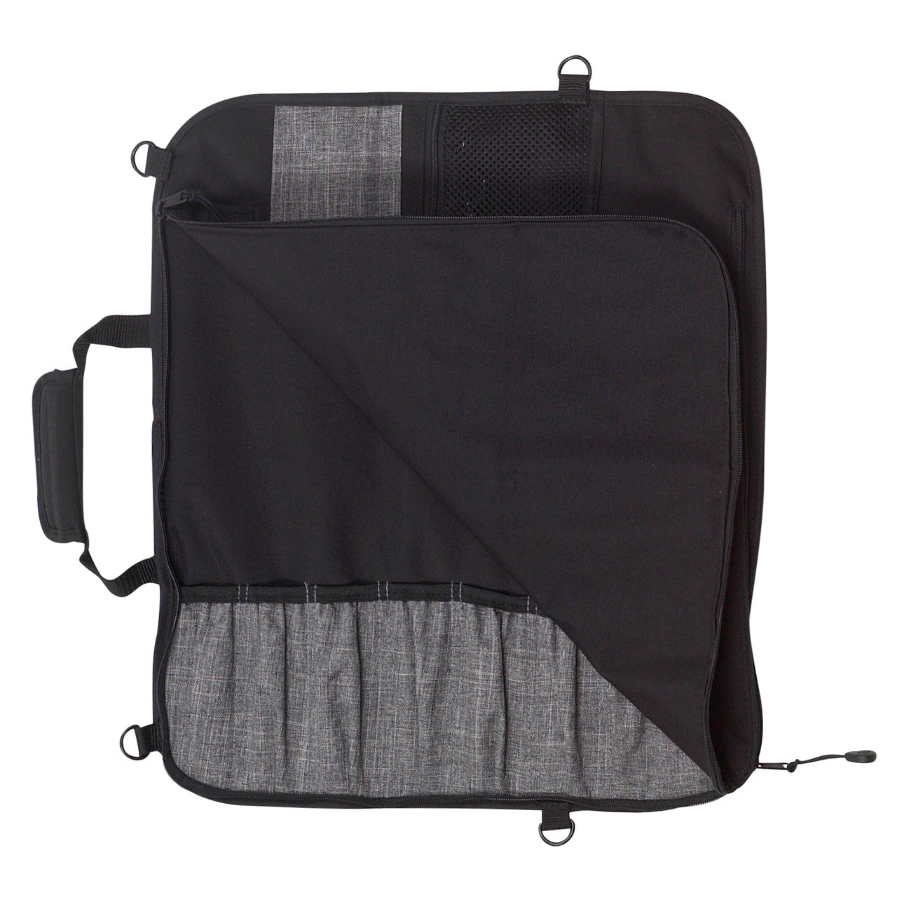 MESSERMEISTER Black Knife Roll 8 Pocket | Professional Chef Knife Bag