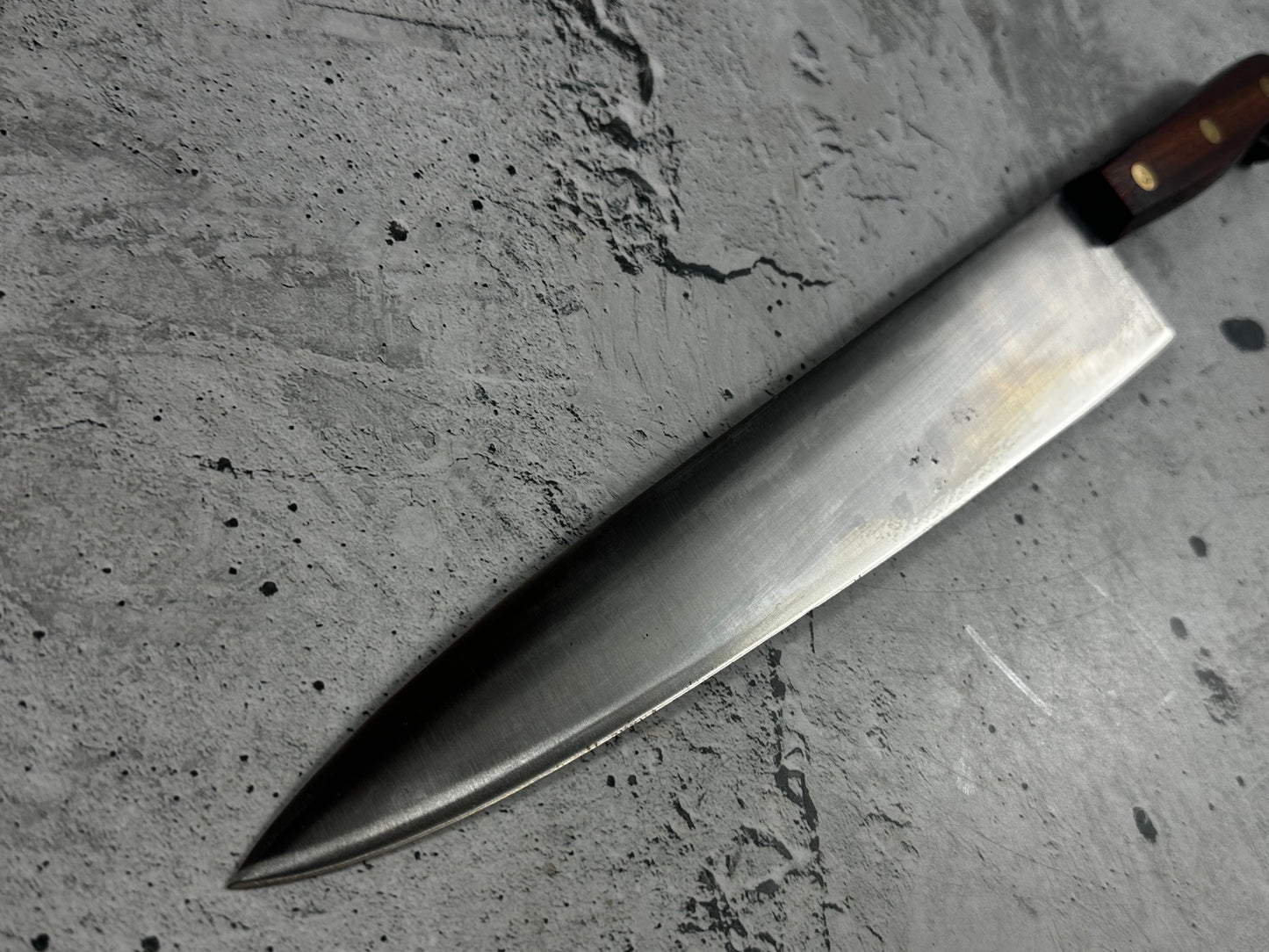 Vintage French Chef Knife 280mm High Carbon Steel Made in France 2034