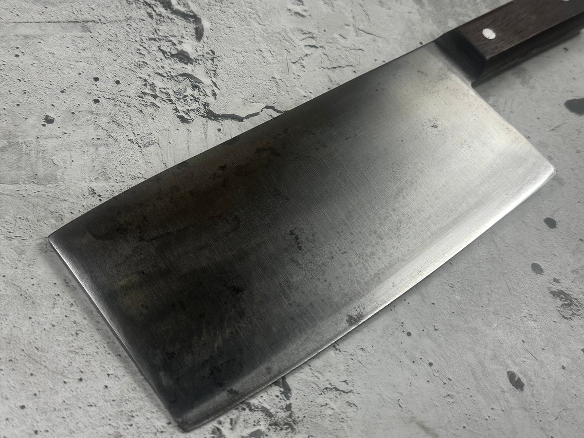 Vintage Takeuchi Hamono Seisakusho Cleaver 200mm Carbon Steel 2287