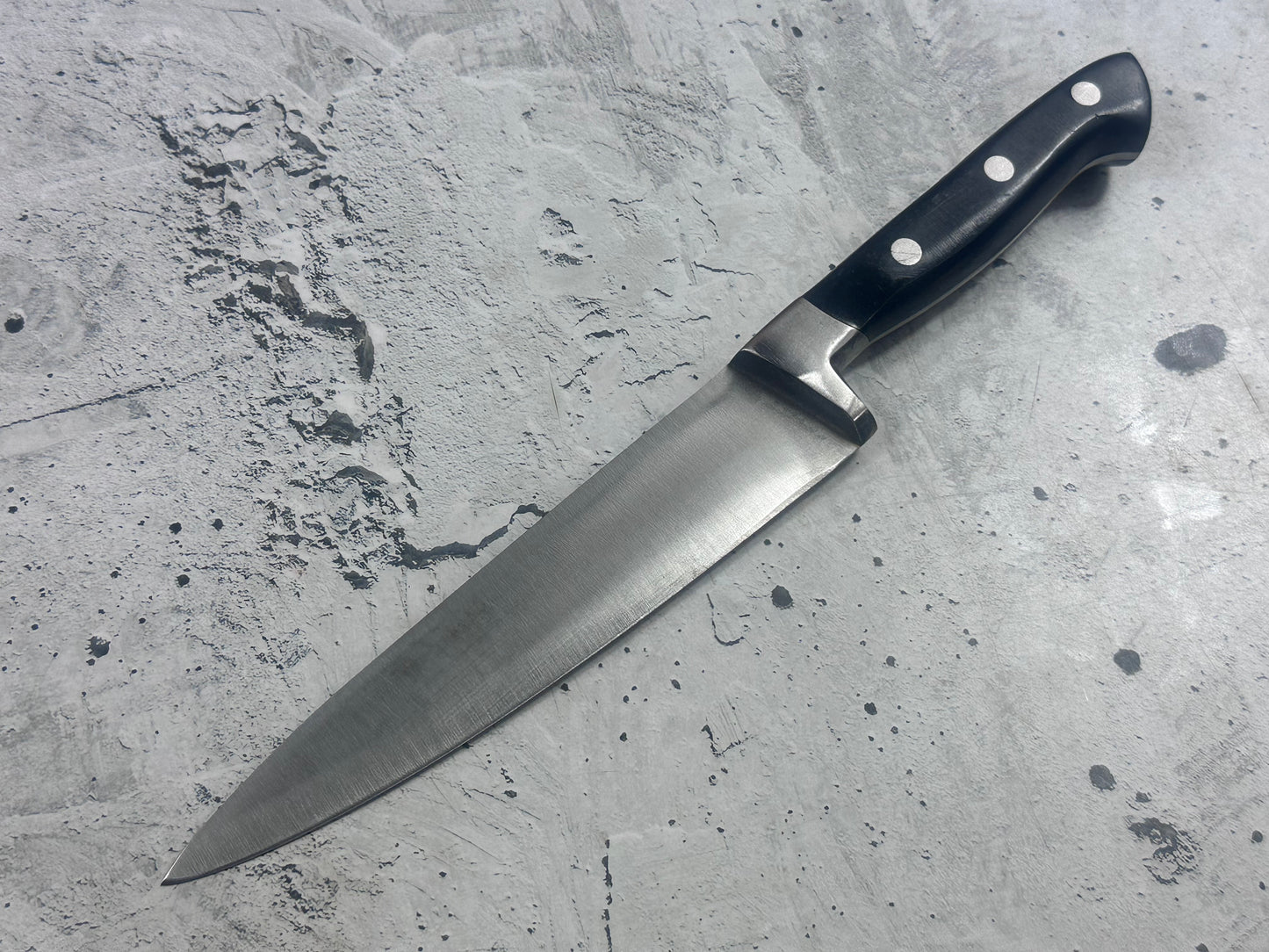 Vintage French Chef Knife 170mm High Carbon Steel Made in France 2125