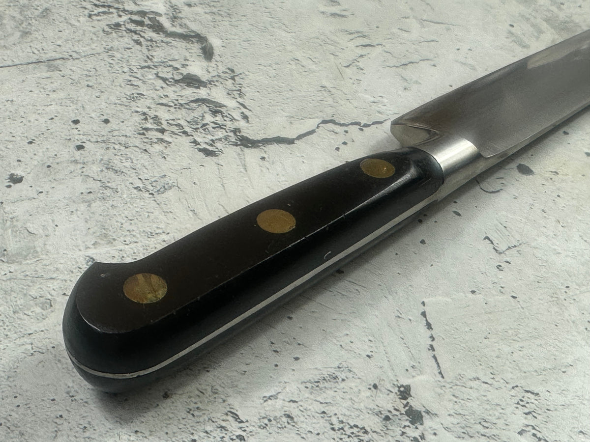 Vintage French Sabatier Slicing  Knife 220mm High Carbon Steel POM Handle  2271