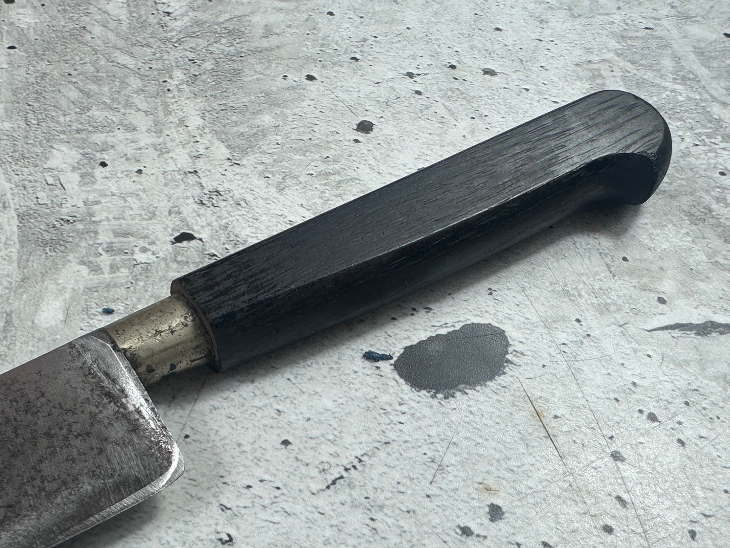 Vintage Sabatier Nogent Flexible Slicing Knife 200mm Carbon Steel 2179