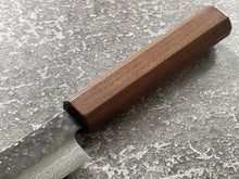 Load image into Gallery viewer, Makoto Kurosaki Damascus Tsuchime Petty 135mm