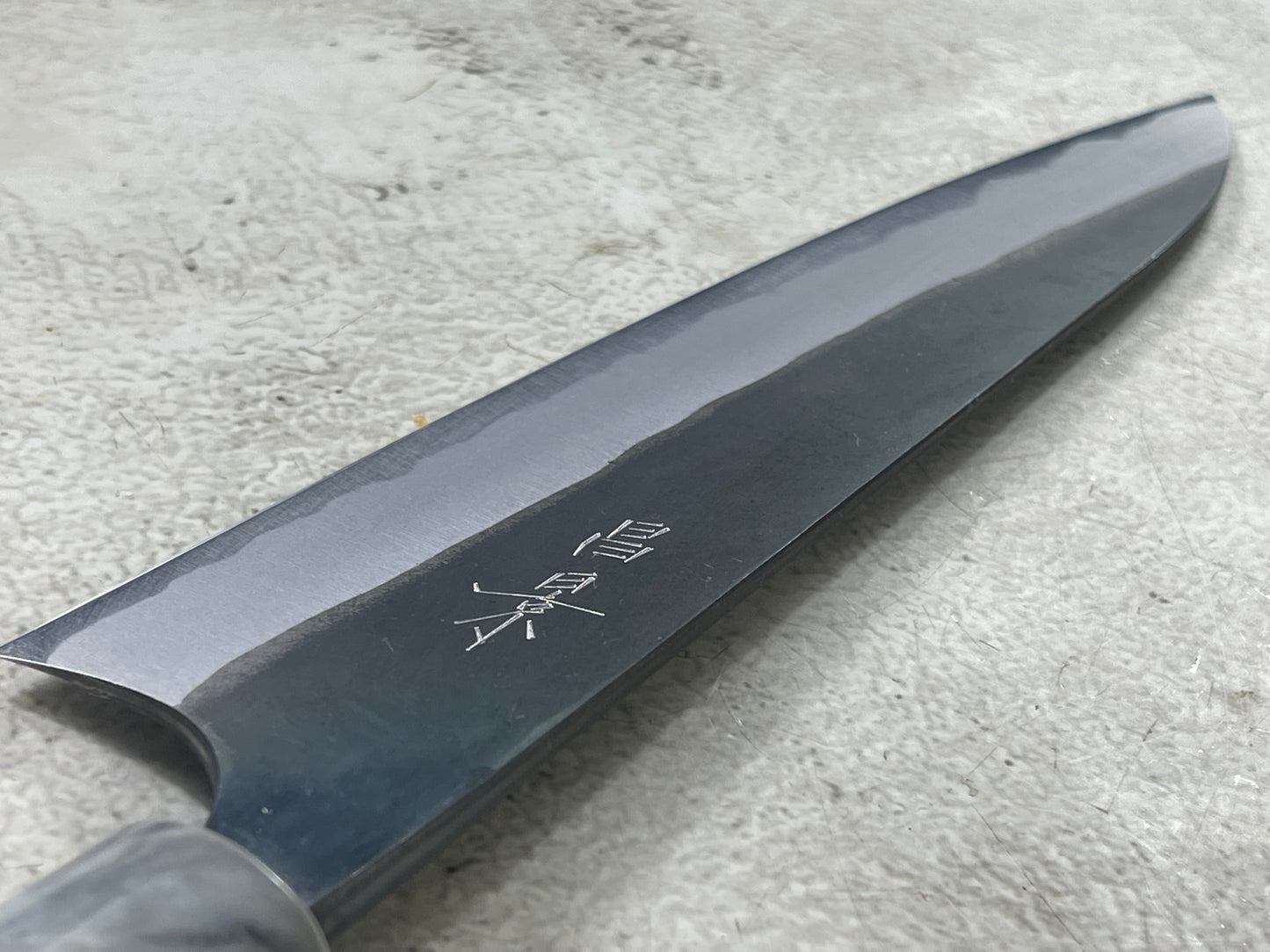 MASAKAGE MIZU Gyuto  180mm oval Cherry Wood Handle