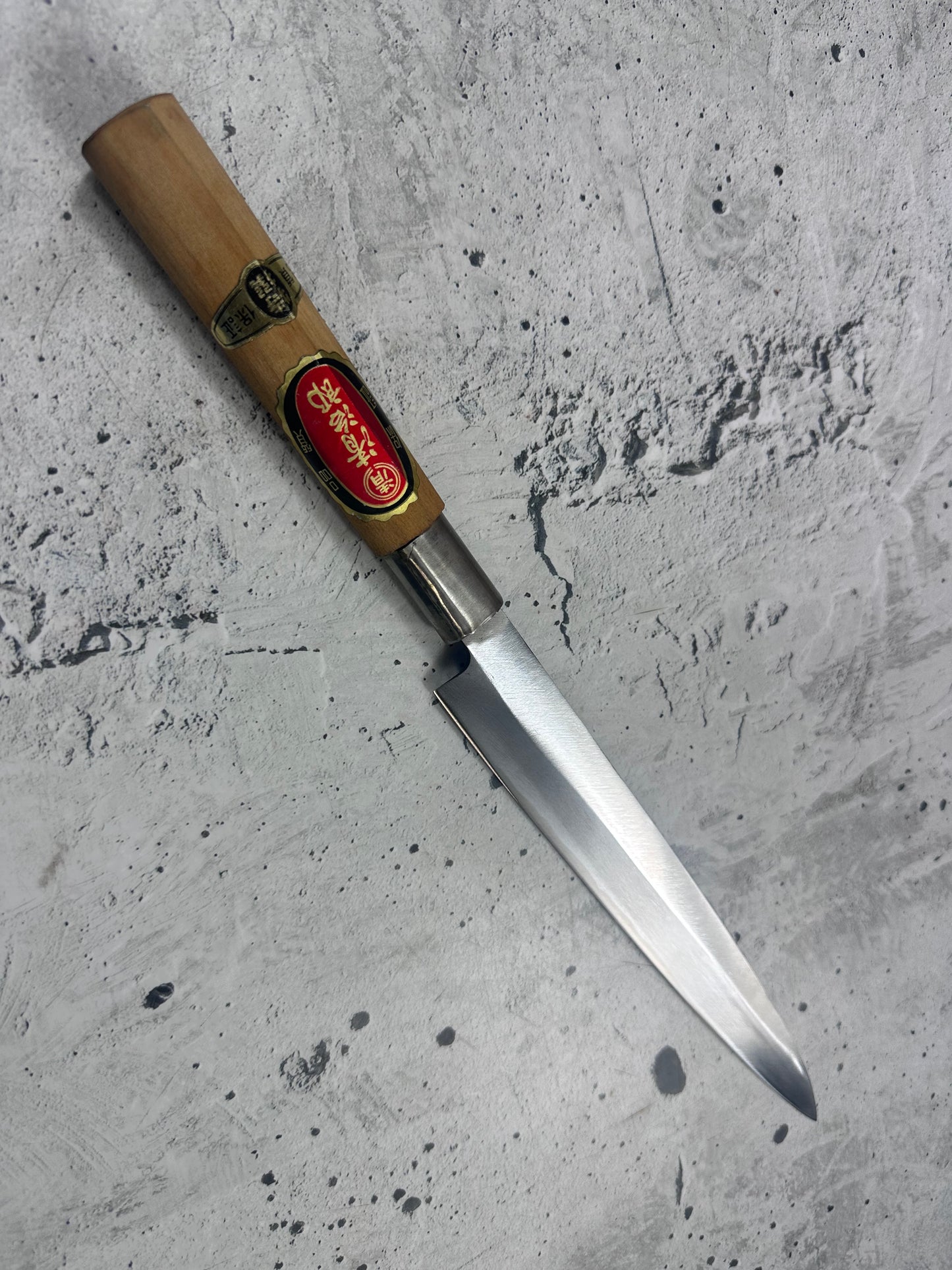 Vintage Seijiro Sakai Kokaji Takehiro Yanagiba Knife Set 2x Carbon Steel 2150