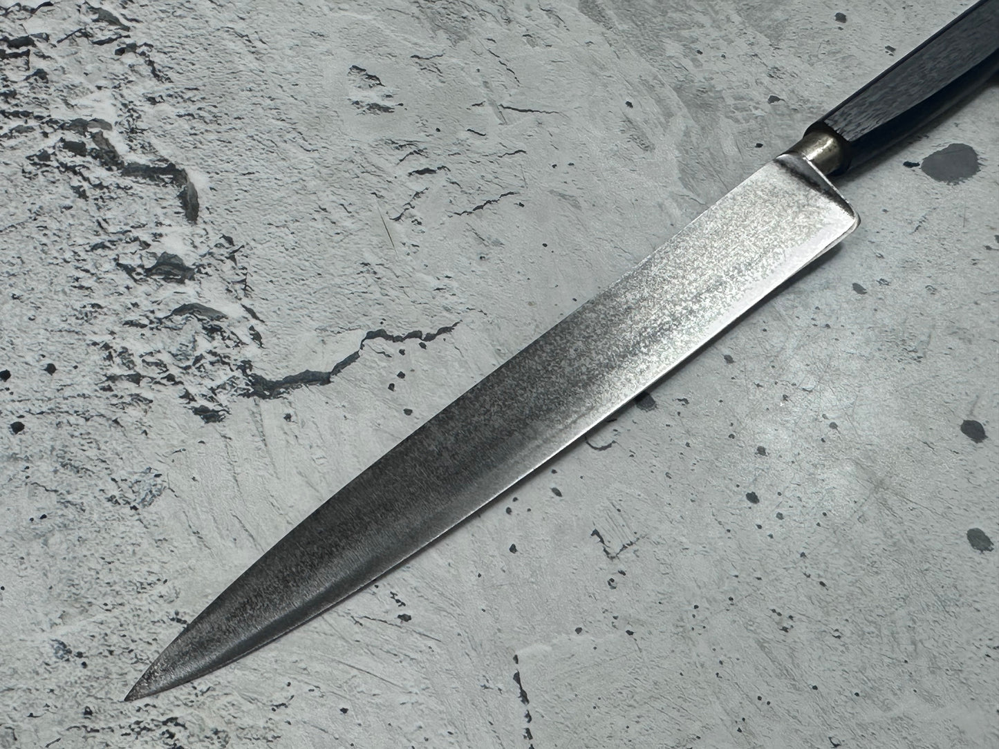 Vintage Sabatier Nogent Flexible Slicing Knife 200mm Carbon Steel 2179