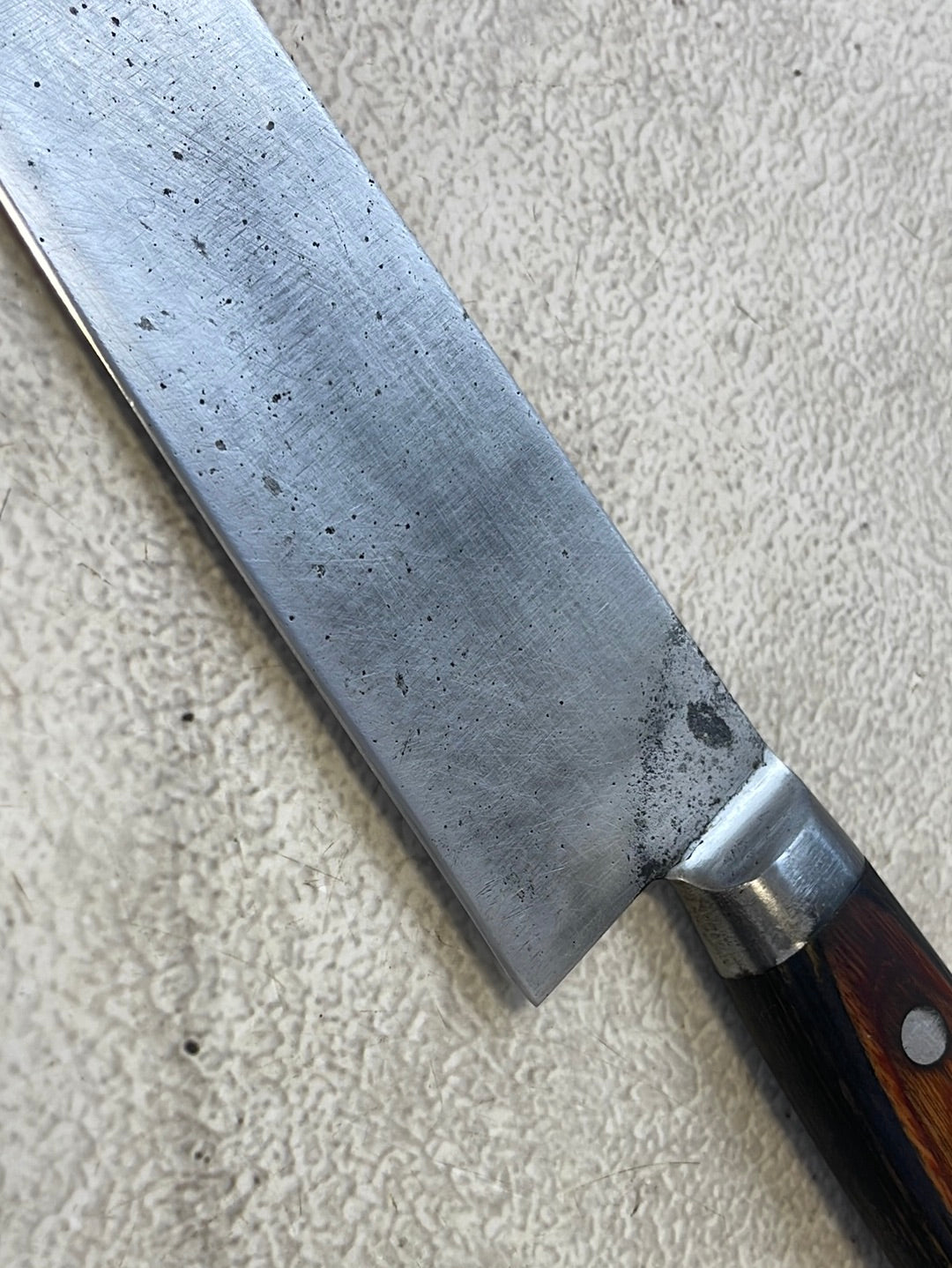Vintage Japanese Gyuto Knife 180mm Made in Japan 🇯🇵 1288